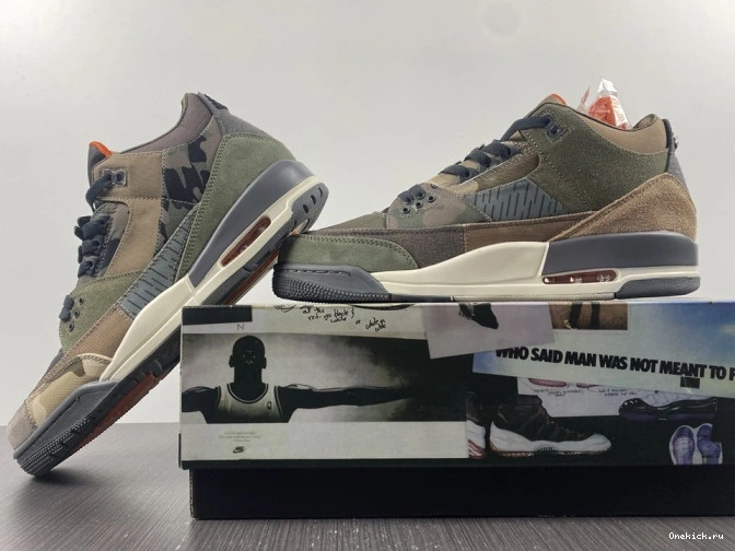One Kick 3 Patchwork Camo Retro Air DO1830-200 Jordan 0730